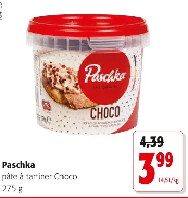 Offre: Pâte à tartiner Choco