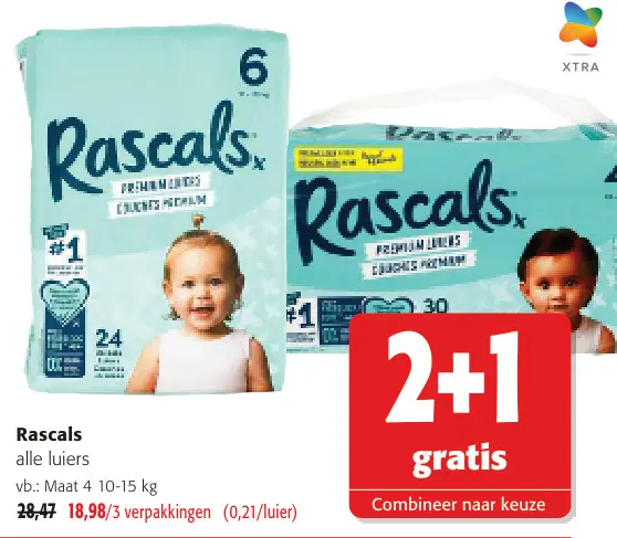 Promotie: Rascals alle luiers