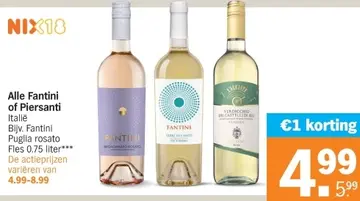Aanbieding: Alle Fantini of Piersanti