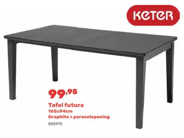 Aanbieding: Tafel futura