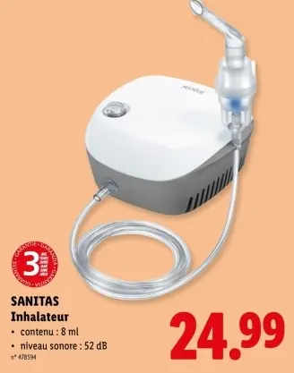 Offre: Inhalateur