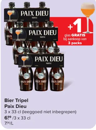 Aanbieding: Bier Tripel