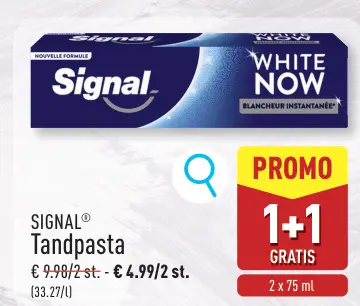 Promotie: Tandpasta
