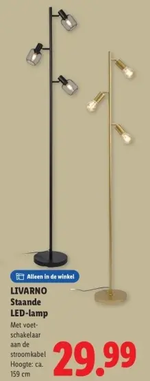 Aanbieding: Staande LED-lamp