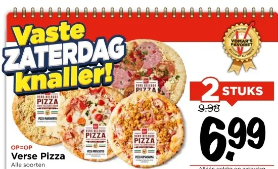 Aanbieding: Verse Pizza