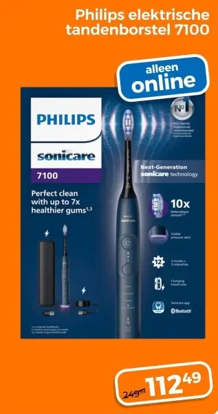 Aanbieding: Elektrische tandenborstel 7100
