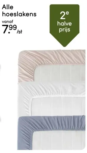 Aanbieding: Alle hoeslakens