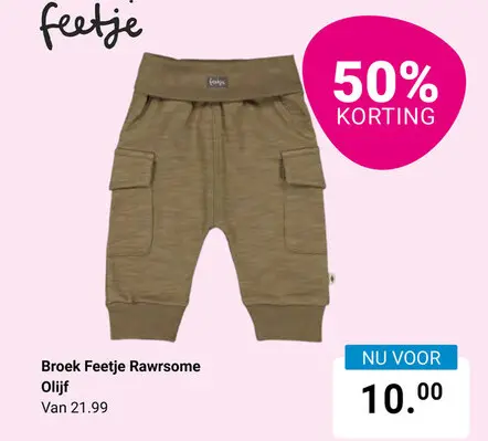 Aanbieding: Broek Feetje Rawrsome