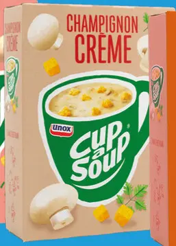 Aanbieding: Unox Cup-a-Soup Champignon Creme 3x51g