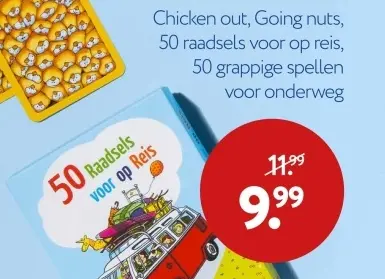 Aanbieding: 50 Raadsels voor op Reis