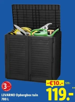 Aanbieding: Opbergbox tuin