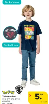 Offre: T-shirt enfant