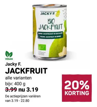 Aanbieding: Jackfruit