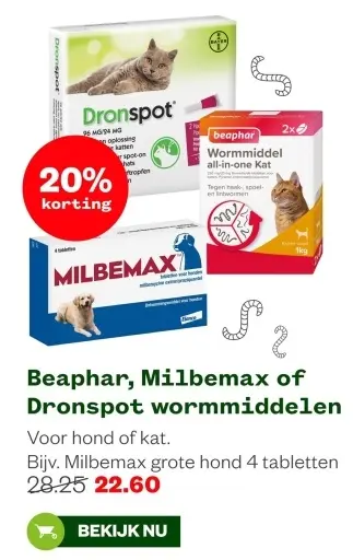 Aanbieding: Wormmiddelen