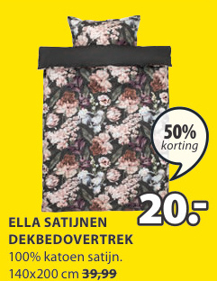 Aanbieding: ELLA SATIJNEN DEKBEDOVERTREK