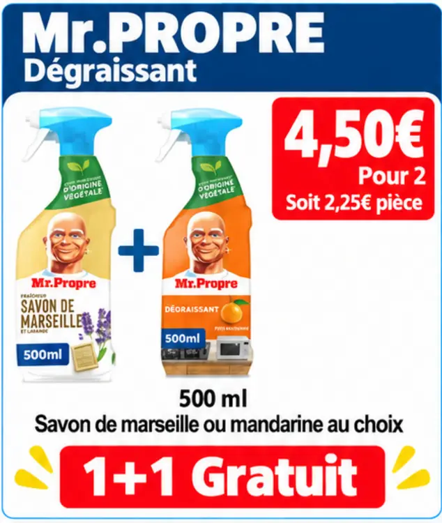 Offre: Mr.PROPRE Dégraissant