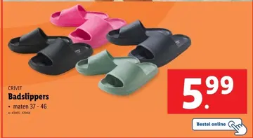 Aanbieding: Badslippers