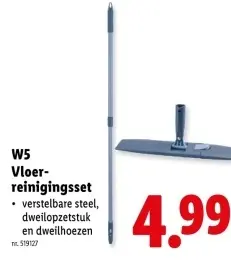 Promotie: W5 Vloer-reinigingsset