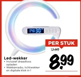 Aanbieding: Led-wekker