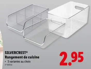 Offre: Rangement de cuisine