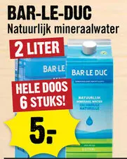 Aanbieding: BAR-LE-DUC Natuurlijk mineraalwater