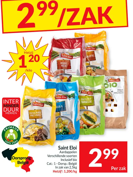 Promotie: Aardappelen