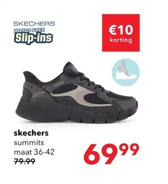 Aanbieding: Skechers Slip-ins: BOBS Social dames sneakers oudroze