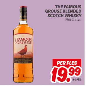 Aanbieding: The famous grouse blended scotch whisky