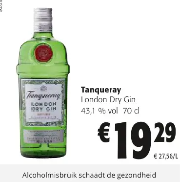 Promotie: London Dry Gin