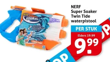 Aanbieding: NERF Super Soaker Twin Tide waterpistool