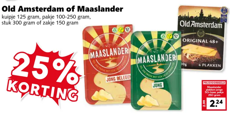 Aanbieding: Old Amsterdam or Maaslander