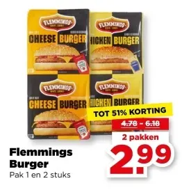 Aanbieding: Flemmings Burger