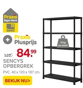 Aanbieding: Opbergrek