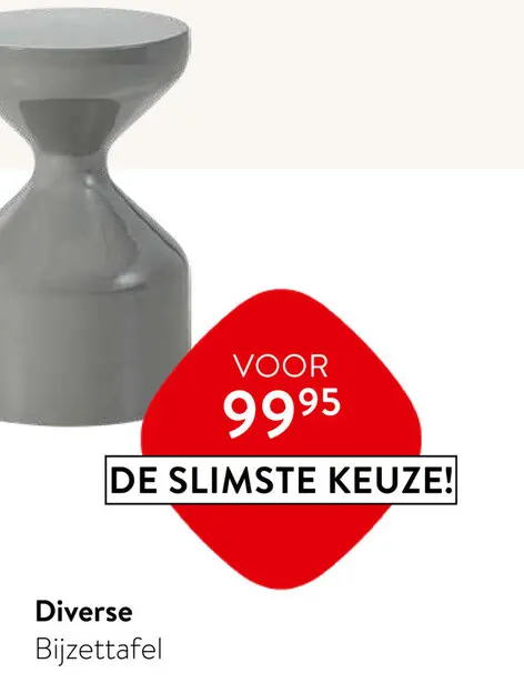 Aanbieding: Bijzettafel