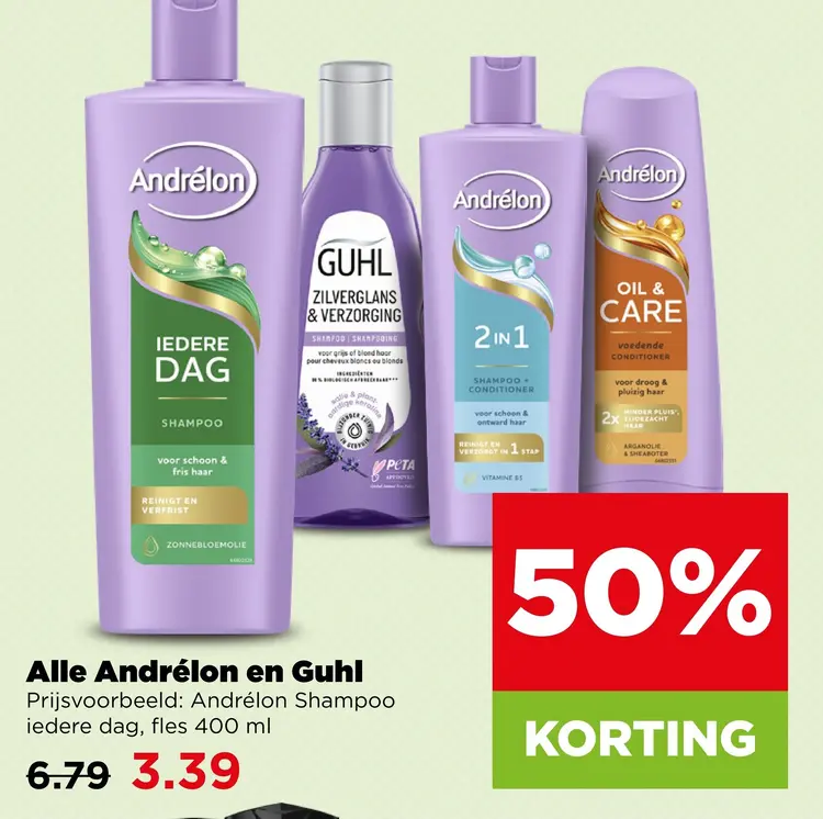 Aanbieding: Andrélon Shampoo iedere dag