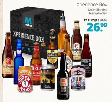 Aanbieding: Xperience Box 12 flesjes bier