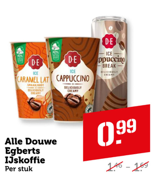 Aanbieding: Douwe Egberts IJskoffie