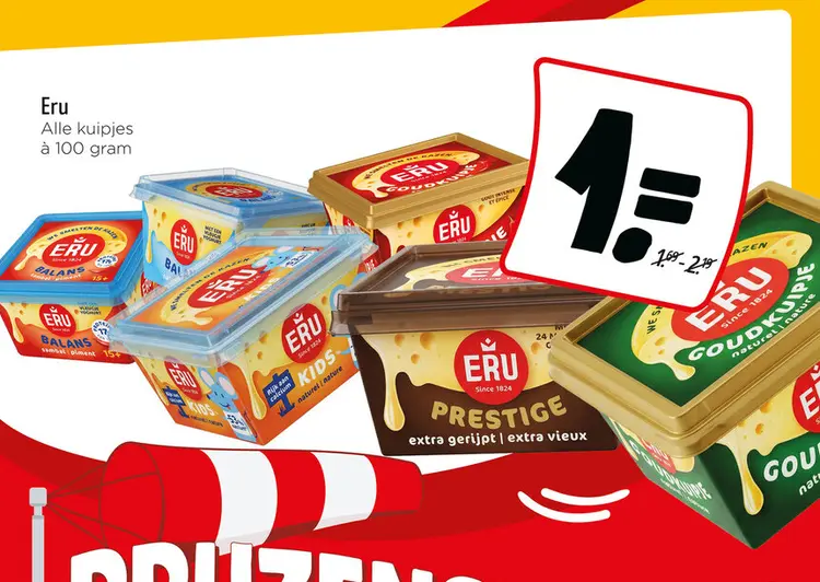 Aanbieding: Eru Alle kuipjes