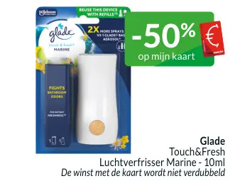 Promotie: Luchtverfrisser Marine