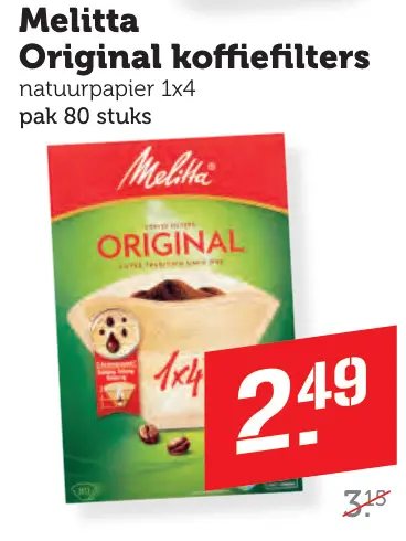 Aanbieding: Original koffiefilters