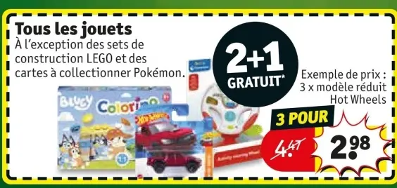 Offre: Tous les jouets