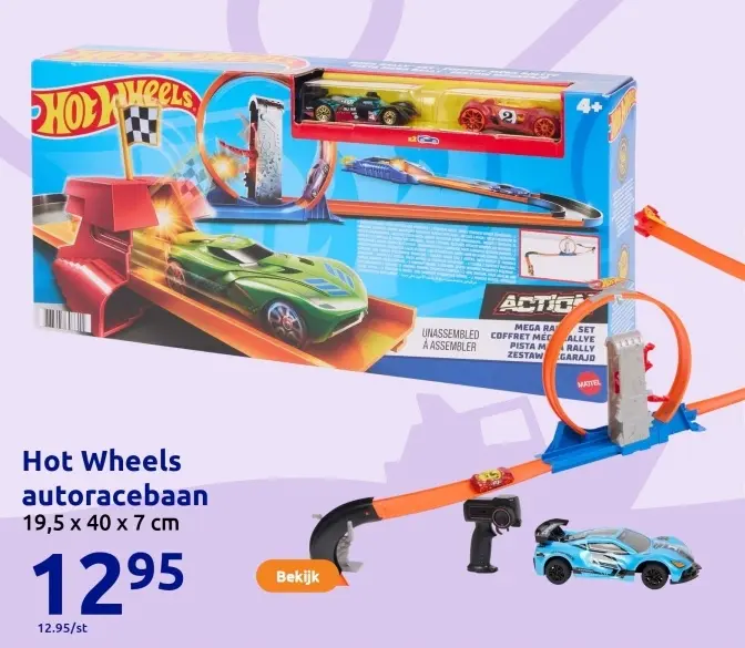 Aanbieding: Hot Wheels autoracebaan