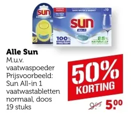 Aanbieding: Alle Sun