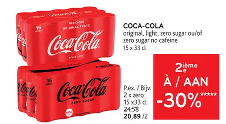 Offre: Coca-cola