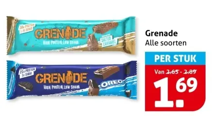 Aanbieding: Grenade alle soorten
