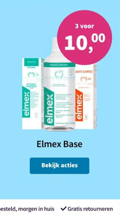 Promotie: Elmex Base