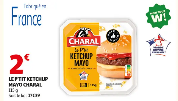 Promotie: Le p'tit ketchup mayo CHARAL