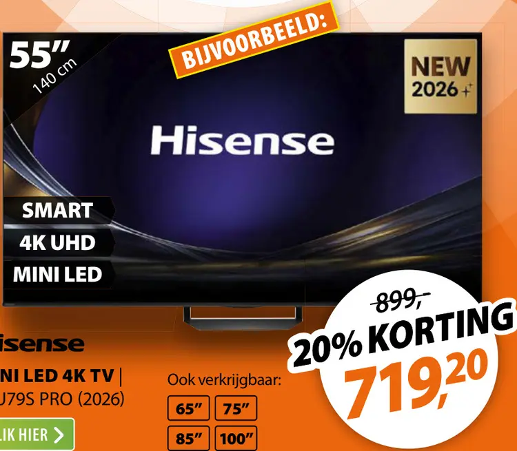 Aanbieding: Mini LED 4K TV