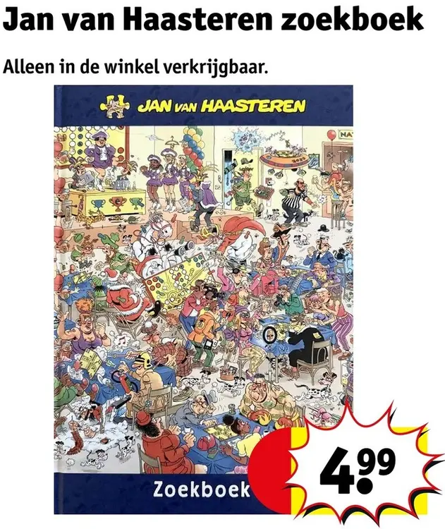 Aanbieding: Zoekboek