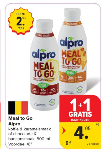 Promotie: Meal to Go